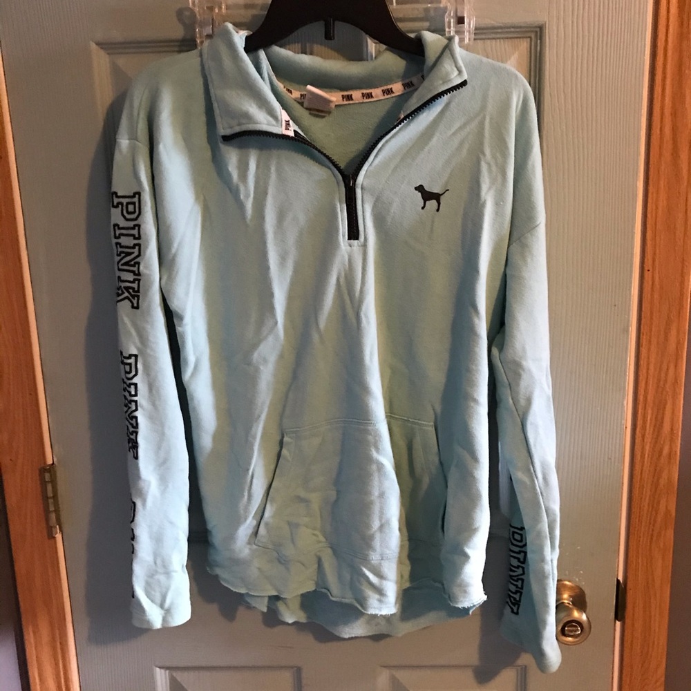 PINK half zip